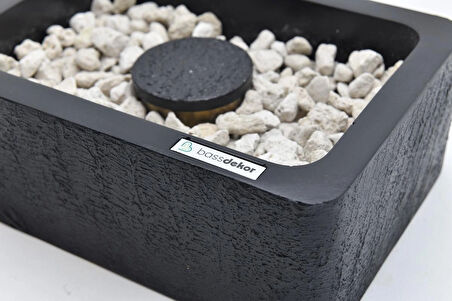 BETON - ATEŞ ÇUKURU - DİKDÖRTGEN - ANTRASİT