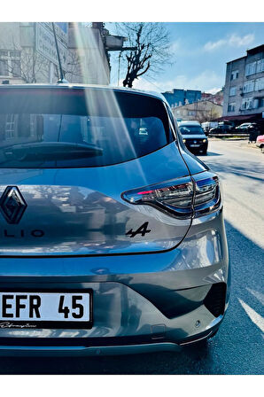 Just3dprintings Renault Clio Alpine Arka Logo