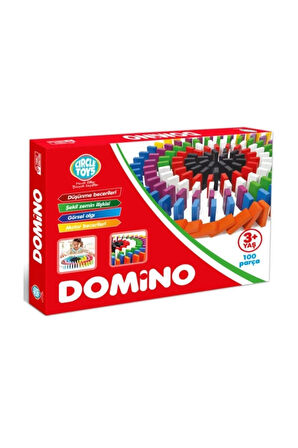 100 Parça Ahşap Domino