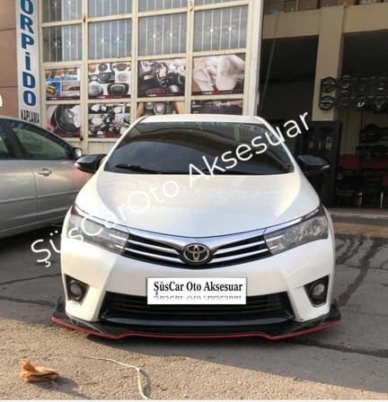 Toyota Corolla 2013-2018 Batman Yarasa Ayna Kapağı Piano Black ABS Plastik