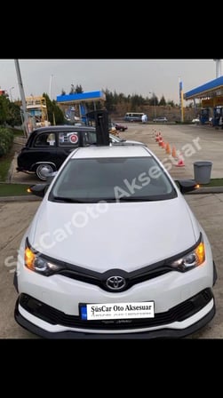 Toyota Auris 2013-2018 Batman Yarasa Ayna Kapağı Piano Black ABS Plastik