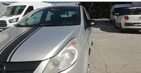 Opel Corsa D 2006-2014 Batman Yarasa Ayna Kapağı Piano Black ABS Plastik