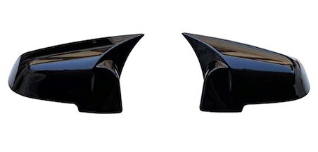 BMW F10 2010-2013 Batman Yarasa Ayna Kapağı Piano Black ABS Plastik