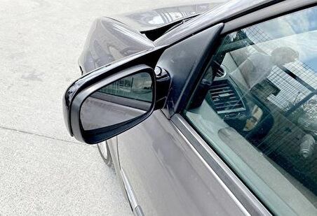 Renault Megane 2 2002-2009 Batman Yarasa Ayna Kapağı Piano Black ABS Plastik