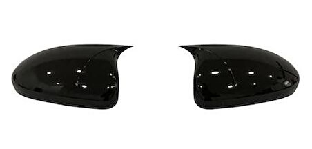 Chevrolet Cruze 2008-2016 Batman Yarasa Ayna Kapağı Piano Black ABS Plastik