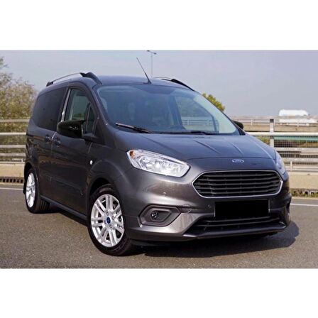 Ford Courier 2014-2017 Batman Yarasa Ayna Kapağı Piano Black ABS Plastik
