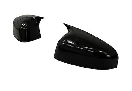 Ford Courier 2014-2017 Batman Yarasa Ayna Kapağı Piano Black ABS Plastik