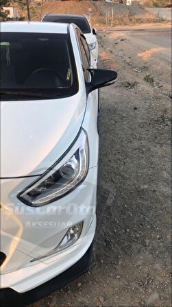 Hyundai Accent Blue Sinyalli Batman Yarasa Ayna Kapağı Piano Black ABS Plastik