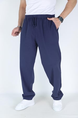 %100 PAMUK Ham bez keten pantolon 4XL-5XL-6XL