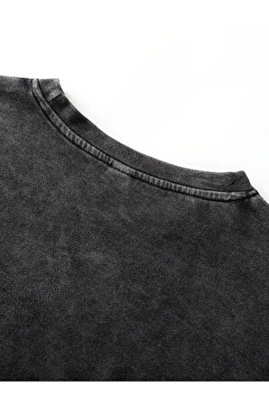Batik - Unisex  Baskılı Oversize T-Shirt