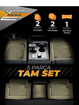 PROMATS  Fiat Albea   4-D OTO PASPAS ((MAXIMUM BEJ))