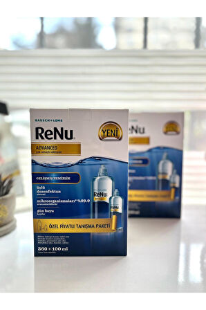 Bausch+Lomb Renu Çok Amaçlı Solusyon Avantajlı Paket 360+100ml 2'li Set