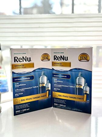 Bausch+Lomb Renu Çok Amaçlı Solusyon Avantajlı Paket 360+100ml 2'li Set