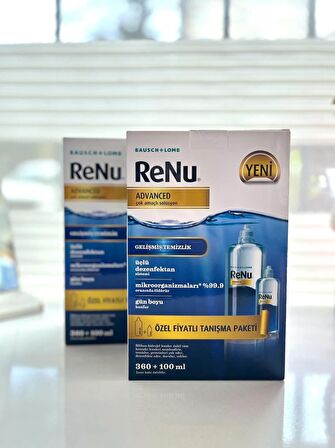 Bausch+Lomb Renu Çok Amaçlı Solusyon Avantajlı Paket 360+100ml 2'li Set