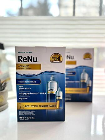Bausch+Lomb Renu Çok Amaçlı Solusyon Avantajlı Paket 360+100ml 2'li Set