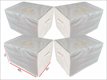 PİNABAH 4 ADET BAVUL İÇİ DÜZENLEYİCİ ORGANİZER HURÇ (40x35x10)