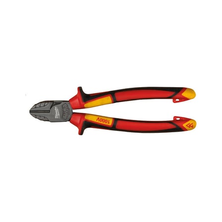 180 mm ağır hizmet tipi elektrikçi izoleli yan keski, dayanıklı yapı