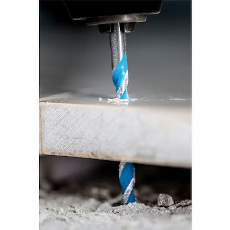 Çok Amaçlı Delme Ucu 4x45x90 mm, Farklı Malzemelerde Kullanım