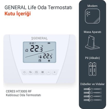 General Life Ceres HT300S RF Kablosuz Oda