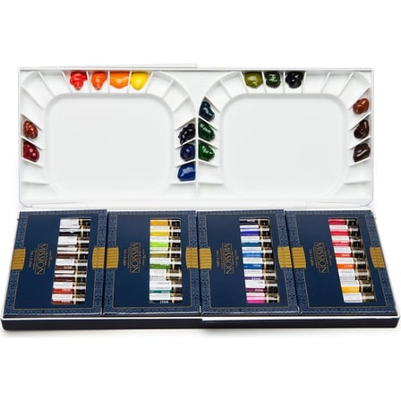 36'lı Tüp Sulu Boya Pigment Seti, Yüksek Kalite