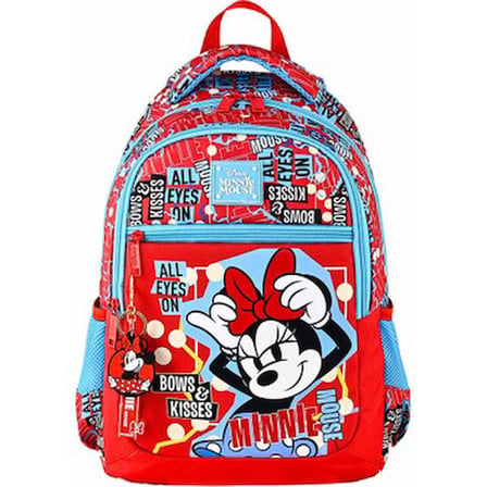 Plastik İlkokul Çantası, Mıckey Mouse Temalı Eğlenceli Tasarım