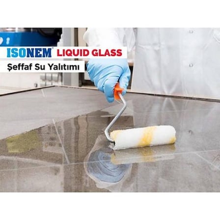 4 kg Şeffaf Sıvı Cam ile Su Yalıtımı ve Zemin Kaplama Çözümü