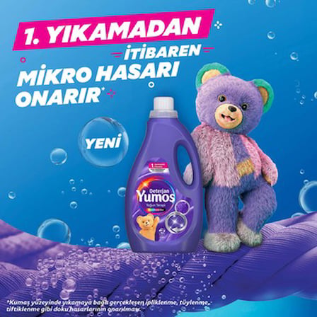 2500 ml Tüm Renkler İçin Sıvı Bakım Deterjanı Yoğun Terapi