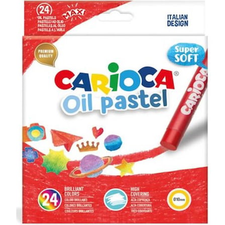 Yağlı Pastel Boya Kalemi, Renkli ve Eğlenceli