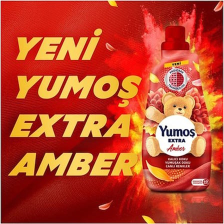 Çamaşır Yumuşatıcısı 1440 ml Amber Aromalı 2 Adet Set