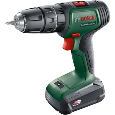 Bosch 06039D4107 Universalımpact Akülü Darbeli Matkap 18V 2x 1.5AH Güçlü 210 Aksesuar ile Yeşil