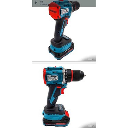 20V Güçlü Akülü Vidalama 2.0 Ah Li-ion Darbesiz Mandren ile Pratik Kullanım