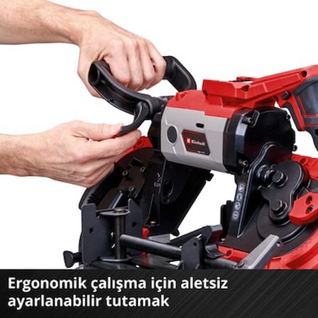 Akülü Şerit Testere, 18 V, 115 mm Kesim Yüksekliği