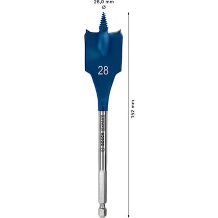 Self Cut Speed Yaprak Delme Ucu 25 x 152 mm