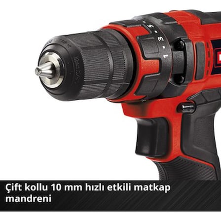 Akülü Vidalama 18 V Li-Ion 35 Nm Tork ile Pratik Kullanım