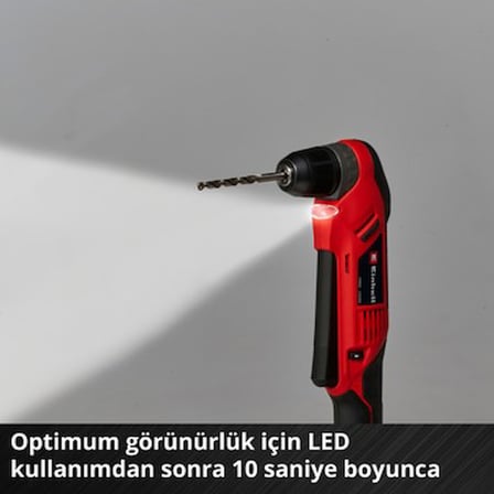 Akülü Açılı Vidalama ile 10 mm Hızlı Sıkma ve 45 Nm Güç