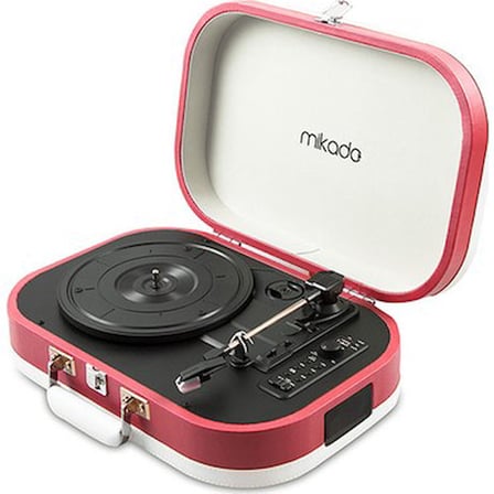 Mercan Rengi Pikap ile USB ve Bluetooth Destekli Müzik