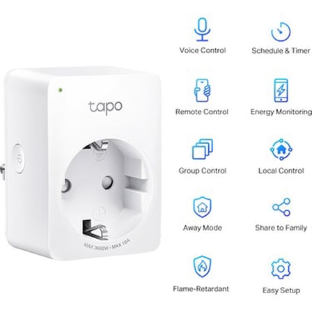 Mini Akıllı Wi-Fi Priz Uzaktan Kontrol Enerji İzleme