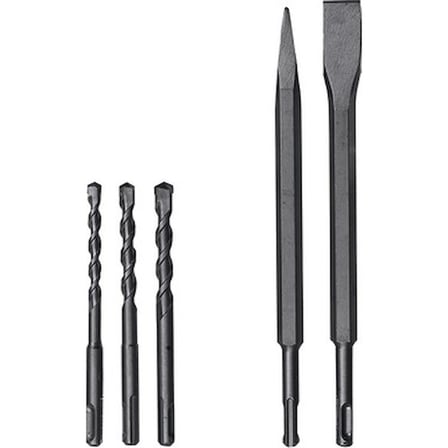 1250 W Kırıcı Delici ile 32 mm Betonda Derin Delme