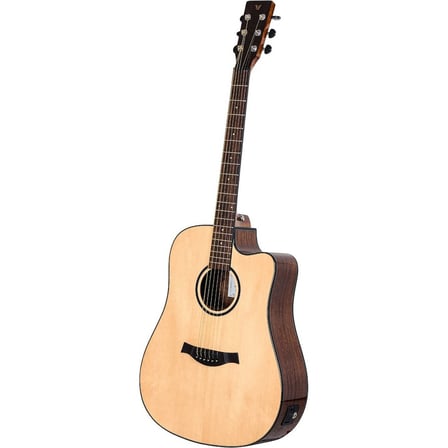 Cilalı Cutaway Elektro Akustik Gitar ile Zengin Ses Deneyimi