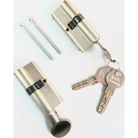 İkiz Set Barel - 68 mm Yüksek Güvenlik Özellikli Anahtar