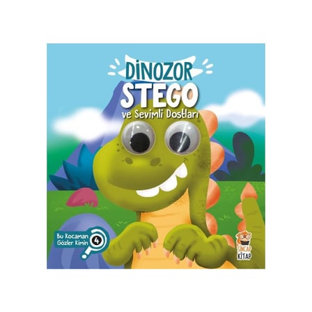 Dinazor Stego ve Sevimli Dostları - Eğlenceli Kitap