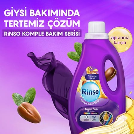 2.5 L Argan Özü ile Renkliler ve Siyahlar İçin Deterjan