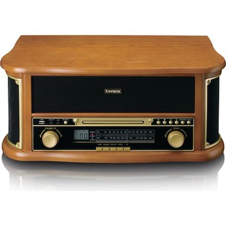 Ahşap Retro Tasarımlı Bluetoothlu Pikap ile Şık Müzik Deneyimi