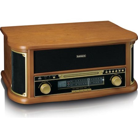 Ahşap Retro Tasarımlı Bluetoothlu Pikap ile Şık Müzik Deneyimi