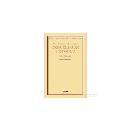 Özgürlüğün Son Oğlu - Edebiyatın Poetikası