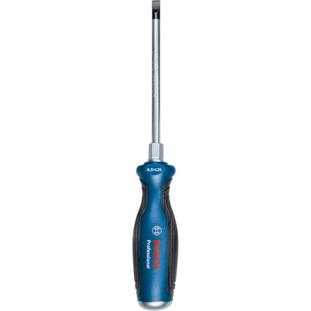 Düz Tornavida 6.5x125 mm ile Ergonomik Tasarım