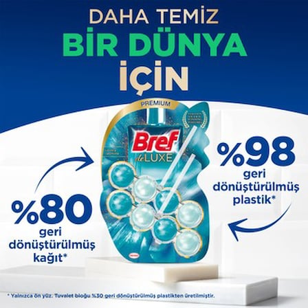 Premium Kir ve Kireç Önleyici Katı Klozet Temizleyici 2'li