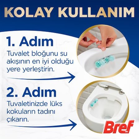 Premium Kir ve Kireç Önleyici Katı Klozet Temizleyici 2'li
