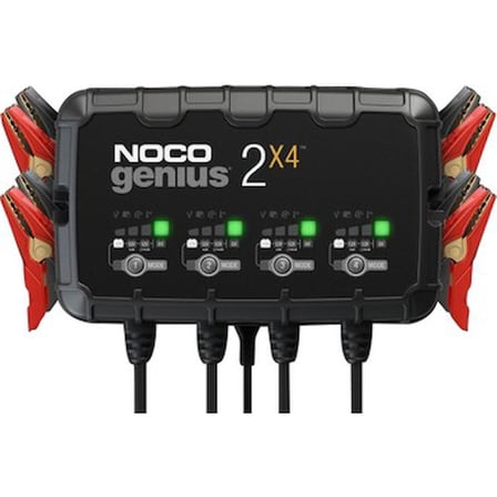NOCO GENIUS2X4 Akıllı Akü Şarj Cihazı - 6V/12V 40A Çoklu Şarj