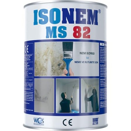 1 kg Beyaz Nem Yalıtım Boyası, İç ve Dış Duvarlar İçin